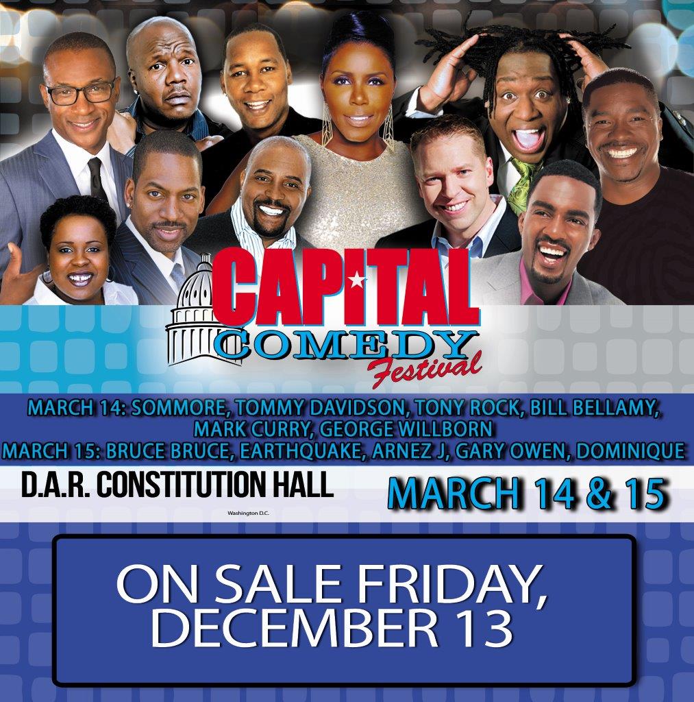 Capital Comedy Festival Dar Constitution Hall Comedy Walls
